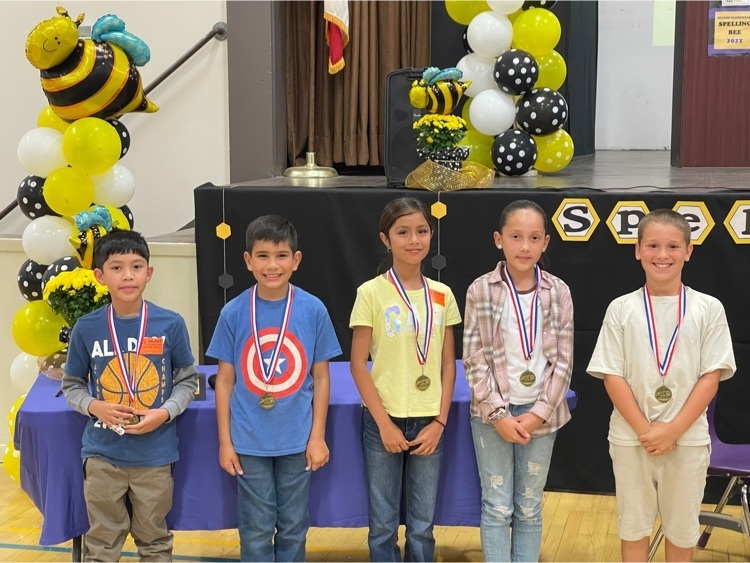 image of district spelling bee champions