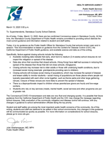 Guidance for Schools from Public Health Officer