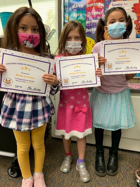 image of 1st grade resiliency awards