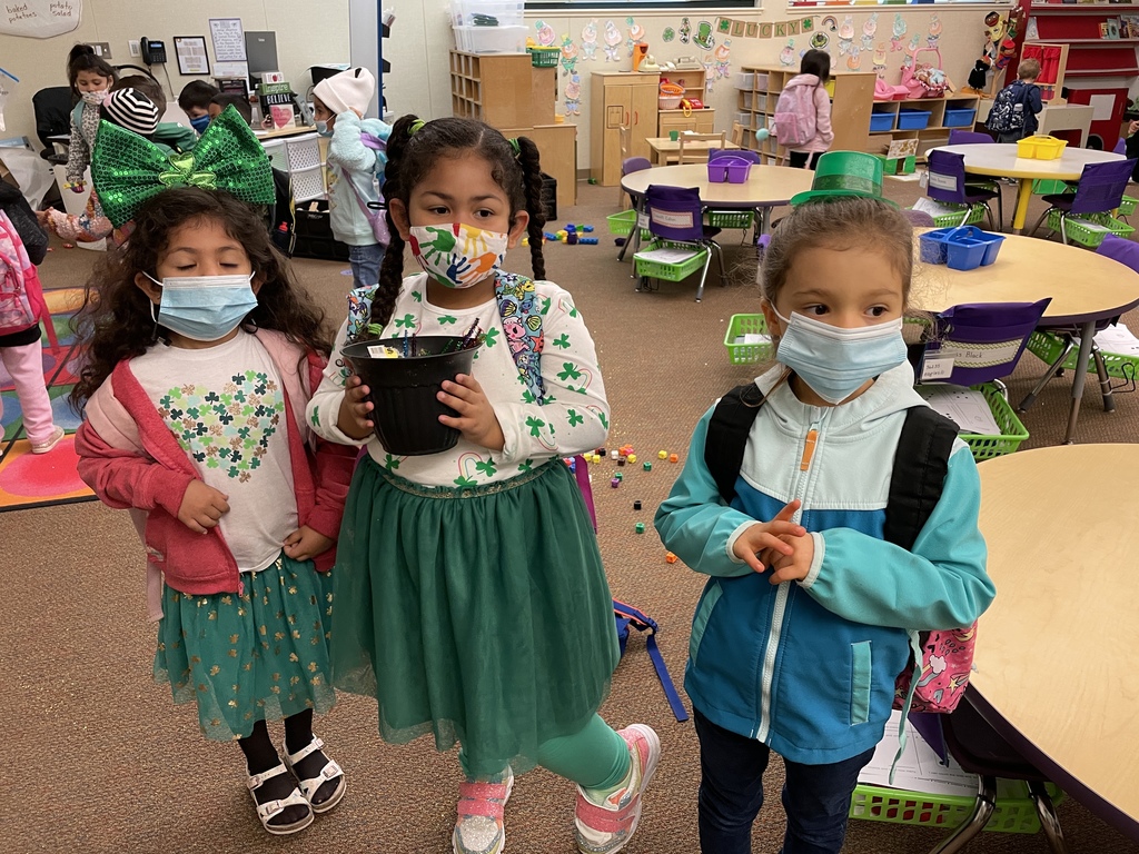 Students love St. Patrick's Day.