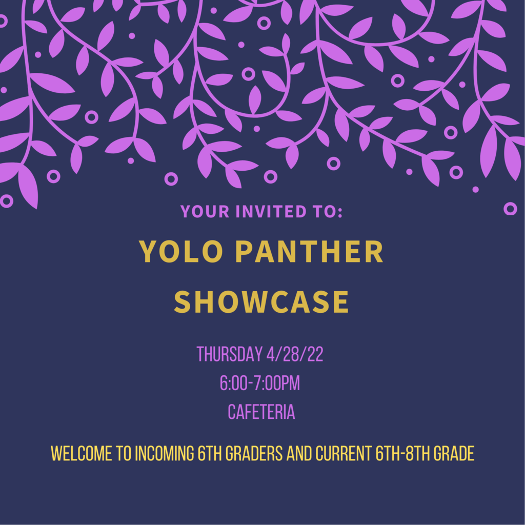 Yolo Panther Showcase