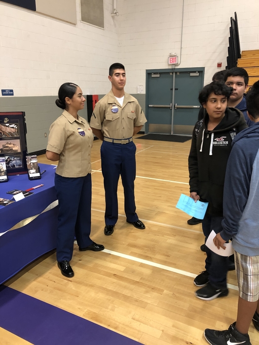 Armed Forces at Career Day