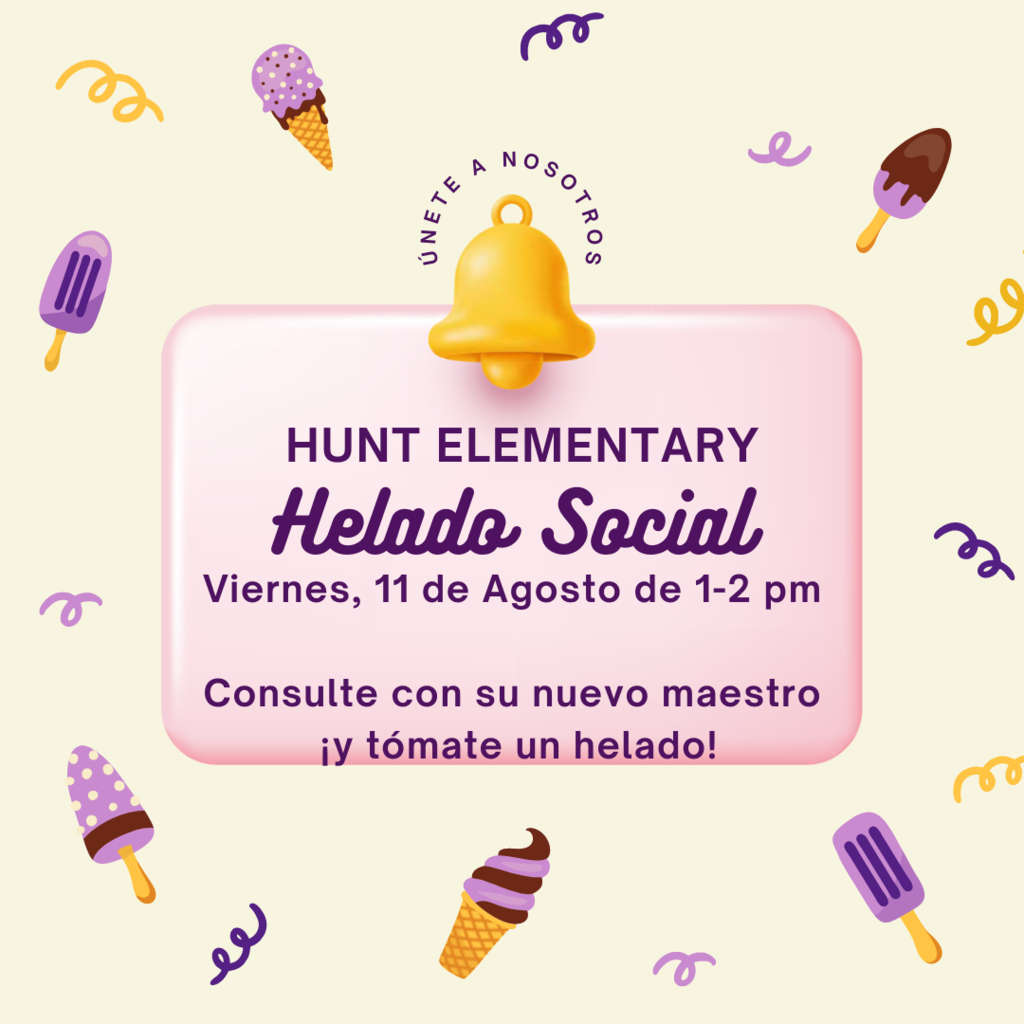 Helado Social, 8/11 1-2pm