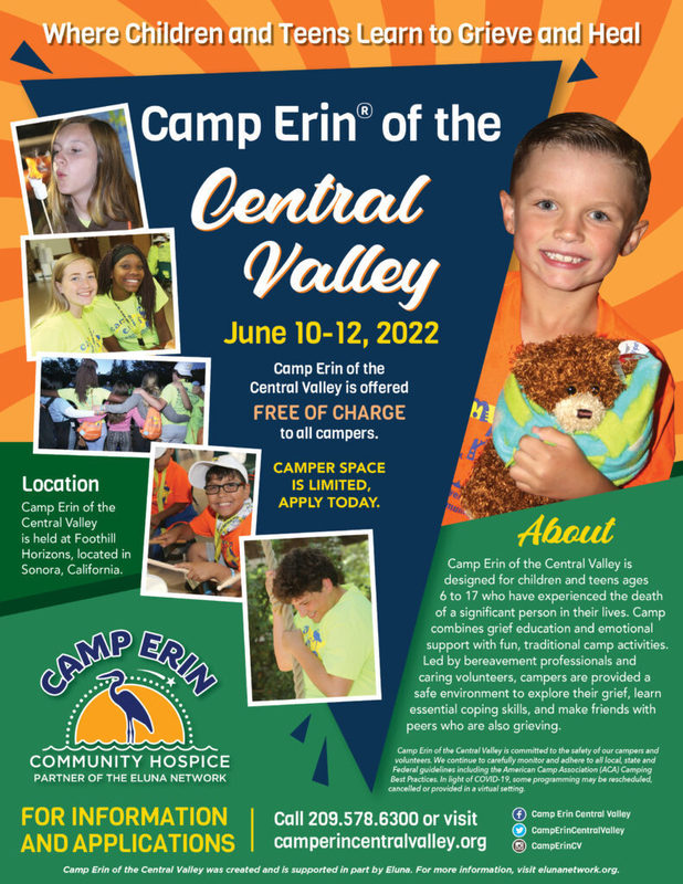 Camp Erin Flyer - link to PDF