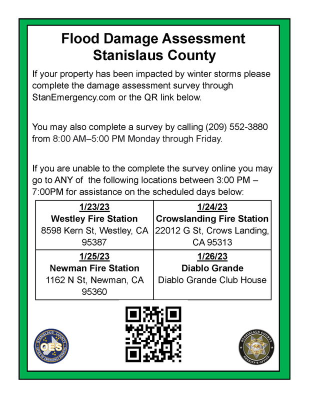 Stanislaus Co Flood Damage Assesment - Link to PDF